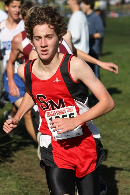 NCS XC D4 Boys-030.JPG - 2009 North Coast Section Cross Country Championships, Hayward High School, Hayward, California